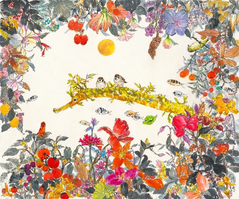 解冤經三司財庫官廟 袁金塔的療癒藝術與身心靈藥方個展登場